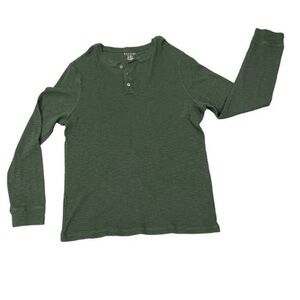 Sonoma Life & Style XXL Long Sleeve Waffle Shirt